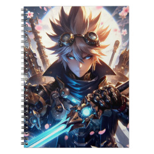Anime Warrior-Notebook Notizblock