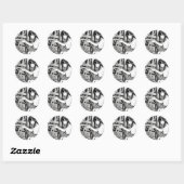 Anime Wheel Stickers (Blatt)
