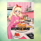 Anime Window Clying Fensteraufkleber (Blatt 3)