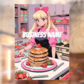 Anime Window Clying Fensteraufkleber (Blatt 2)