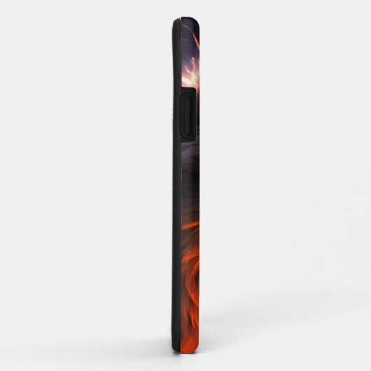 Anime-Wolf Case-Mate iPhone Hülle (Hinten/Rechts)