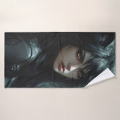 Anime Wolf Girl Badehandtuch (Badehandtuch)