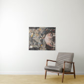 Anime Woman Collage Wandteppich (Beispiel (Horizontal))