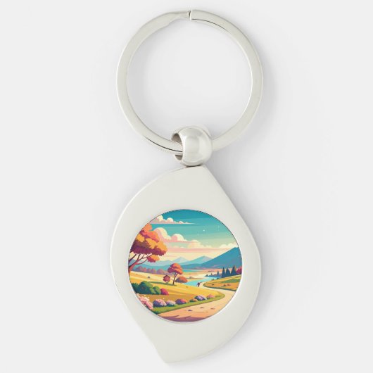 Anime world schlüsselanhänger (Vorderseite)