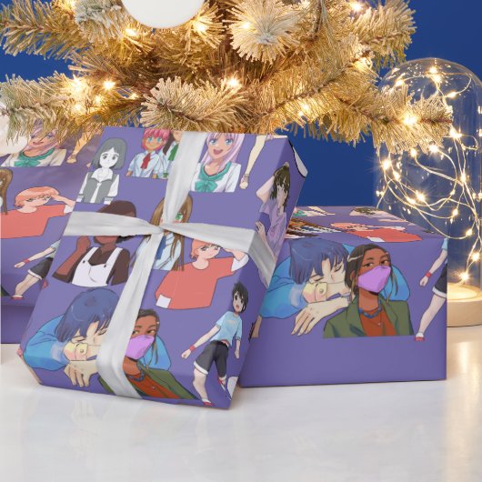Anime Wrapping Paper Geschenkpapier (Feiertage)