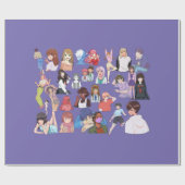 Anime Wrapping Paper Geschenkpapier (Flach)
