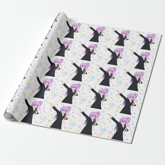 Anime Wrapping Paper Geschenkpapier (Ungerollt)