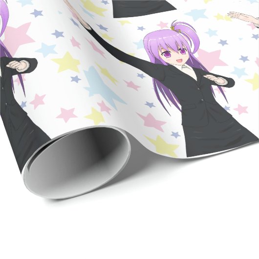 Anime Wrapping Paper Geschenkpapier (Rolleneckpunkt)