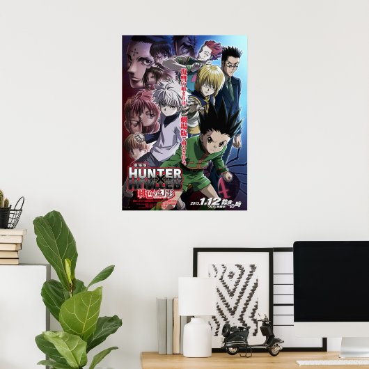 Anime X HxH Poster (Heimbüro)