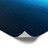 Anime young lady orange Flammhaar | Art der AI Poster (Ecke)