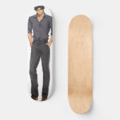 Anime Zaddy Handsome Man Skateboard (Vorderseite)