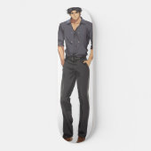 Anime Zaddy Handsome Man Skateboard (Vorderseite)