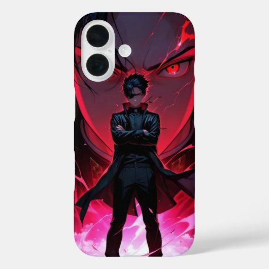 Anime-Zeichen in einem Anzug Case-Mate iPhone Hülle (Rückseite)