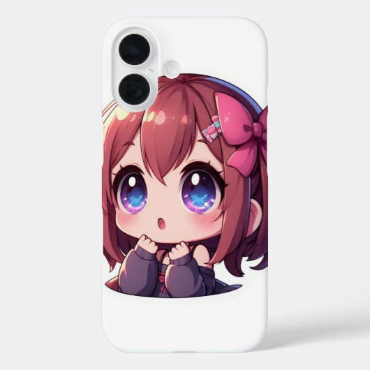 Anime-Zeichendesign Case-Mate iPhone Hülle (Rückseite)