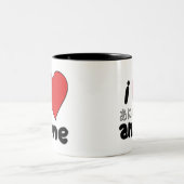 Anime Zweifarbige Tasse (Mittel)