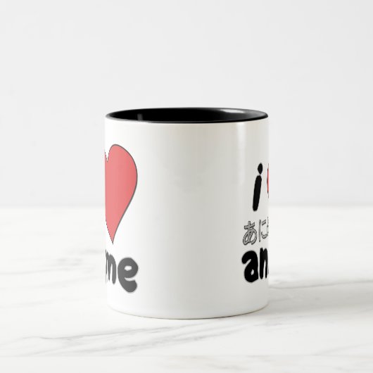 Anime Zweifarbige Tasse (Mittel)
