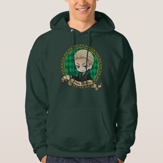 AnimeDraco Malfoy Porträt Hoodie (Vorderseite)