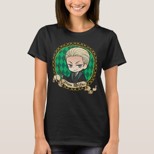 AnimeDraco Malfoy Porträt T-Shirt (Vorderseite)