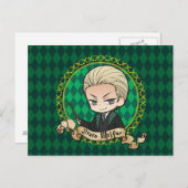 AnimeDraco Malfoy Postkarte (Vorne/Hinten)