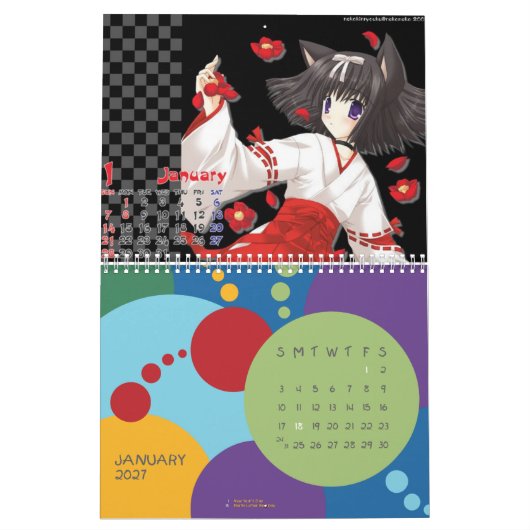 Animekalender Kalender (Jan 2027)
