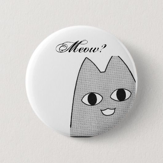 Animekatze Button (Vorderseite)