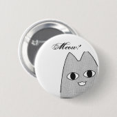 Animekatze Button (Vorne & Hinten)