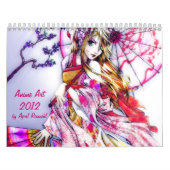 Animekunst 2012 kalender (Titelbild)