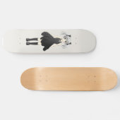 Animemädchen Skateboard (Horizontal)
