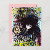 animePeace2b Postkarte (Vorne/Hinten)