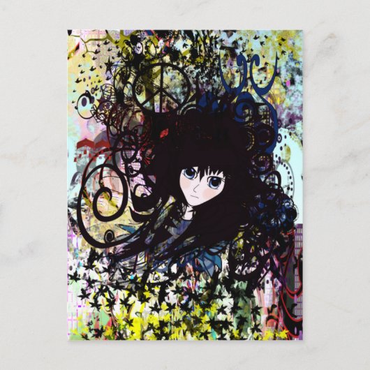 animePeace2b Postkarte (Vorderseite)