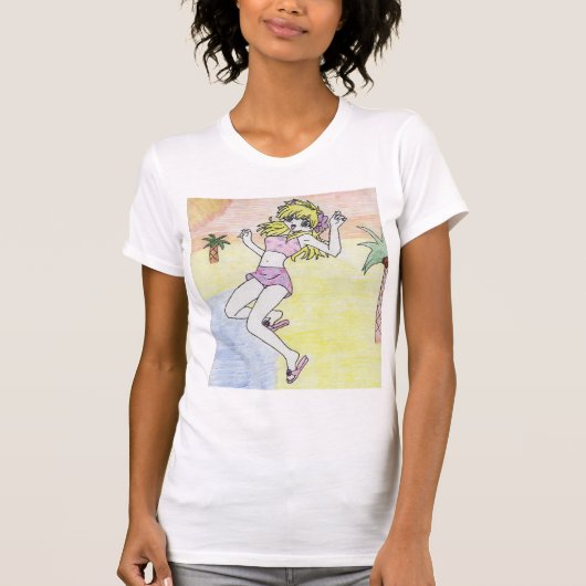Animezeichnen T-Shirt (Vorderseite)