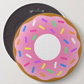 Animierte Donuts Button (Vorne & Hinten)