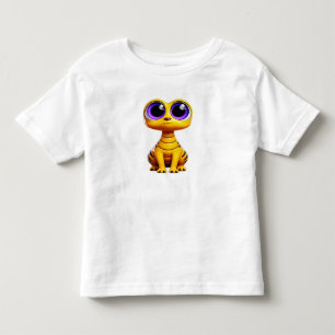 Animierte niedliche Kreatur Kleinkind T-shirt