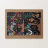 Animierte Typ 4 Puzzle (Horizontal)