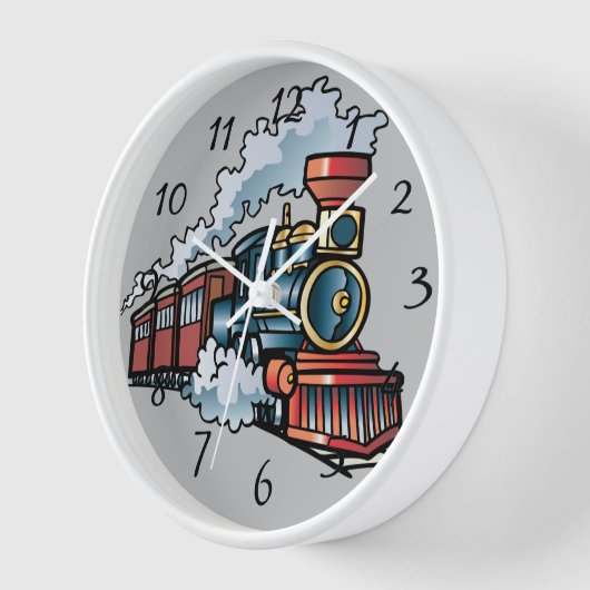 Animierte Zuglaufzeit Uhr (Winkel)