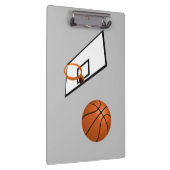 Animierter Basketball- und Hubklammer Klemmbrett (Rechts)