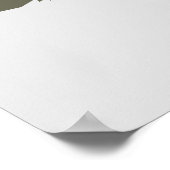 Animierter Elefant Poster (Ecke)