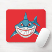 Animierter Gemeiner Hai Mousepad (Mit Mouse)