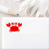 Animierter glücklicher Krab (Insitu)