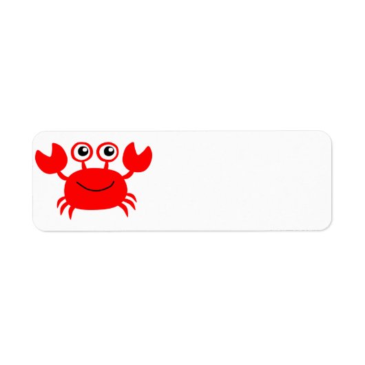 Animierter glücklicher Krab (Vorne)