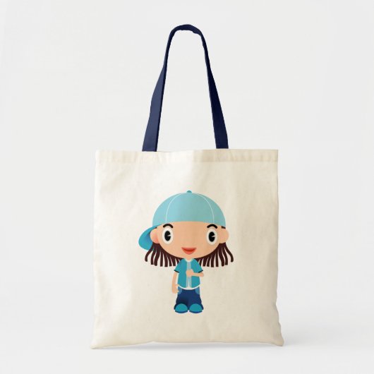 Animierter Junge Tragetasche (Vorne)