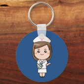 Animierter Nurse-Schlüsselanhänger Schlüsselanhänger (Vorderseite)