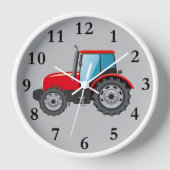 Animierter Red Traktor rund um die Uhr (Vorderseite)