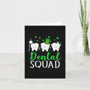 Animierter St. Patrick's Day Tooth Karte