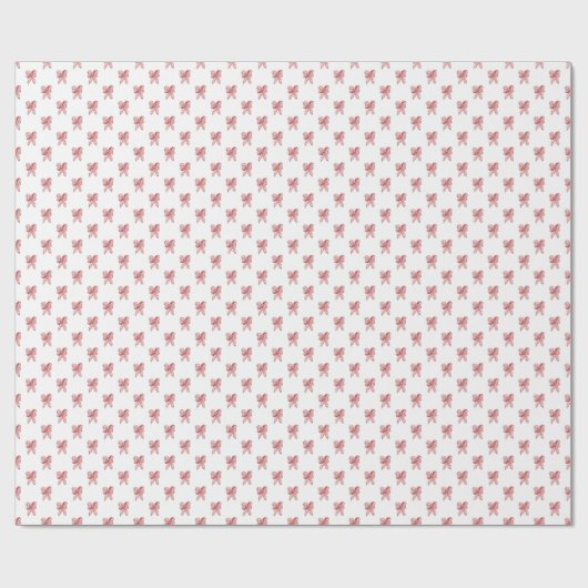 Animierter Weihnachtsbogen Geschenkpapier (Flach)