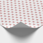 Animierter Weihnachtsbogen Geschenkpapier (Ecke)