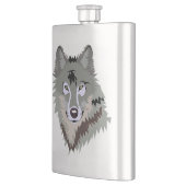 Animierter Wolf Flachmann (Links)