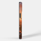 Animiertes Mädchen im Weißen Sitzen in einem Blume Case-Mate iPhone Hülle (Rückseite / Rechts)