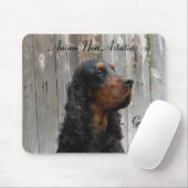 Animo Non Astutia, Gordon Setter Mousepad (Mit Mouse)