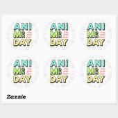 AniMonday Round Stickers (Blatt)